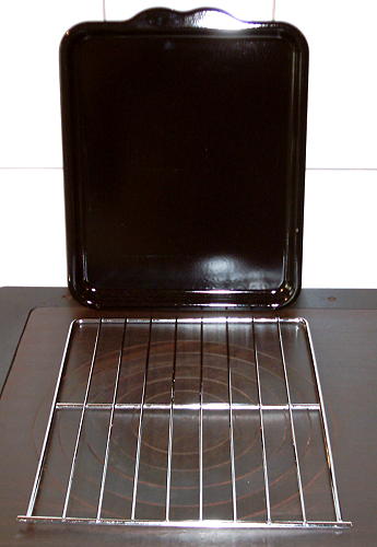 Backblech und Grillrost