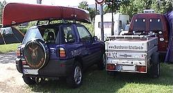 Kanutransport - zu den Kanutouren