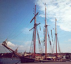 Im Hafen von Ebeltoft