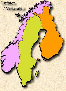 Lofoten und Vesteralen