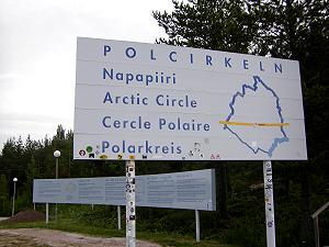 Polarkreis in Schweden
